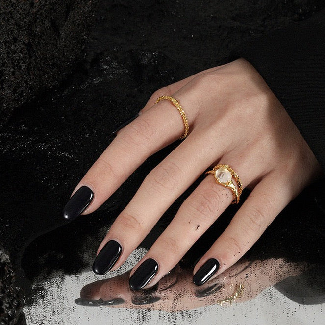 Frosted Glow Ring