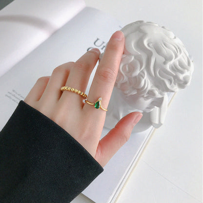 Emerald Gleam Ring
