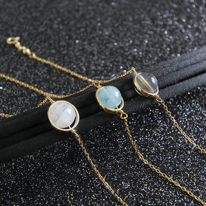 Stardust Moonstone Bracelet
