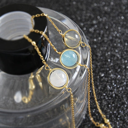 Stardust Moonstone Bracelet