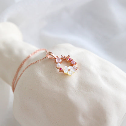 Whimsical Wreath Necklace