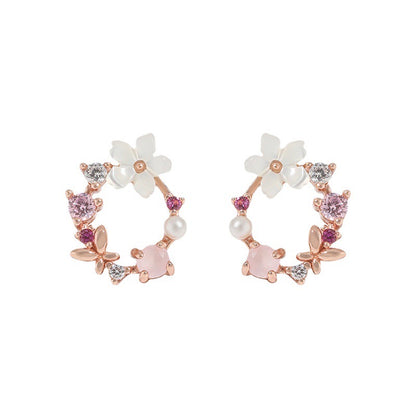 Whimsical Wreath Earrings
