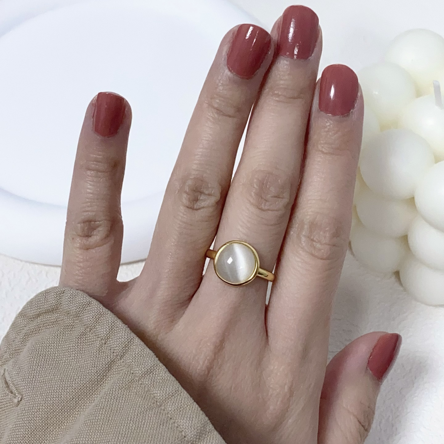 Enchanting Cat's Eye Ring