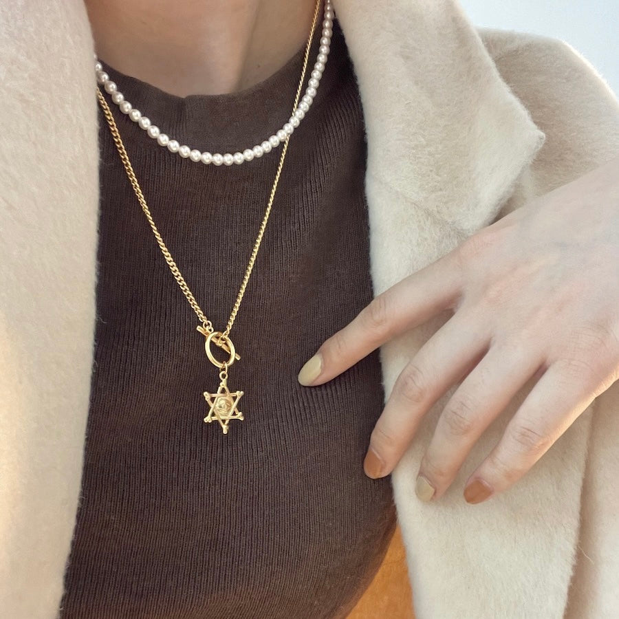 Mystic Hexagram Necklace